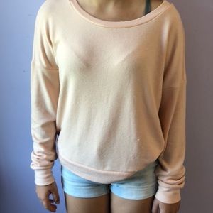 Creamy pink sweater